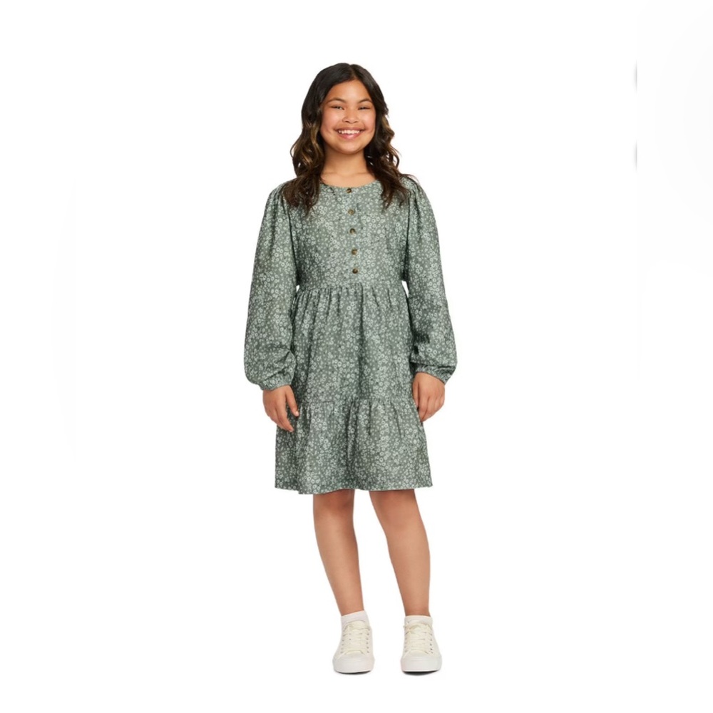 Gap Kids Girls Casual Floral Dress
